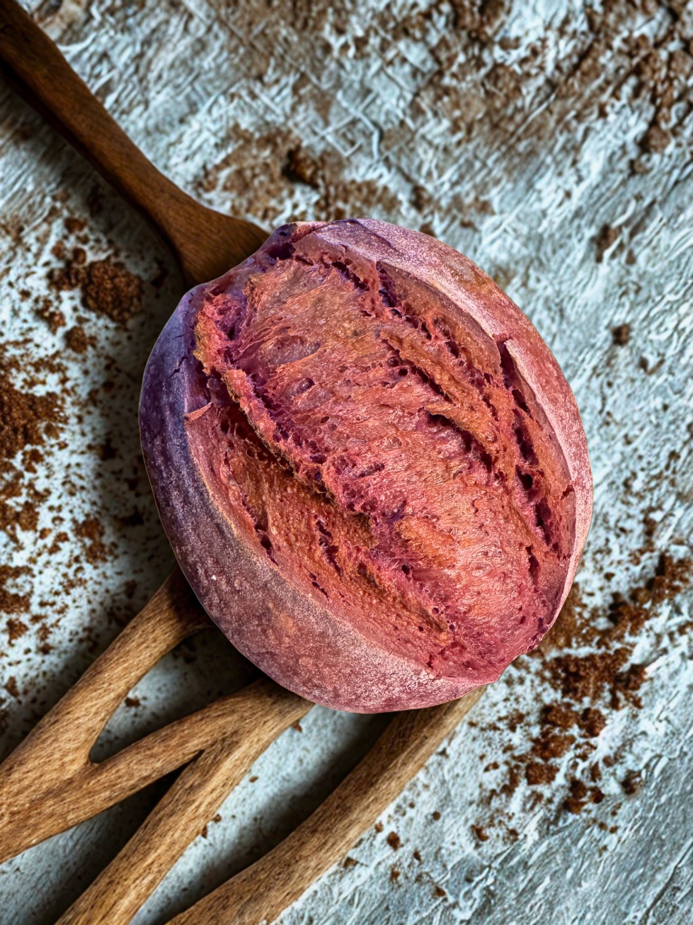Pan de remolacha entero